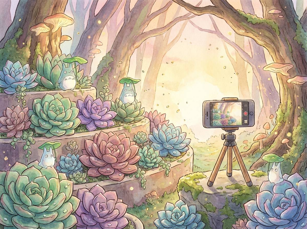 国产主播多肉植物视频合集